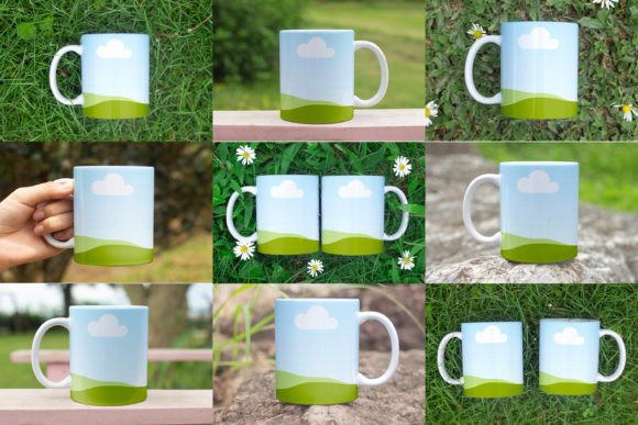 Download Canva DRAG &amp; DROP Mug Mockups Bundle - Drag Collection