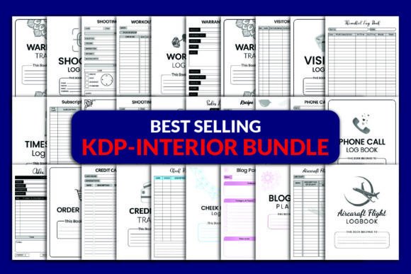Download Best Selling Planner Bundle KDP Interior - Premium Resources