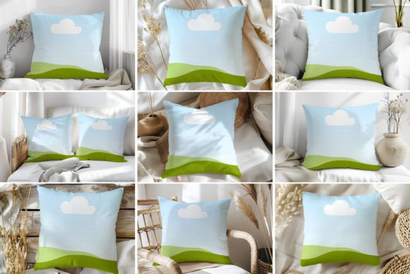 Download Canva DRAG &amp; DROP Pillow Mockups Bundle - Drag Collection