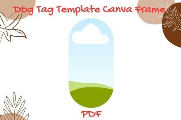 Download Dog Tag Template Drag and Drop Canva - Drag Collection
