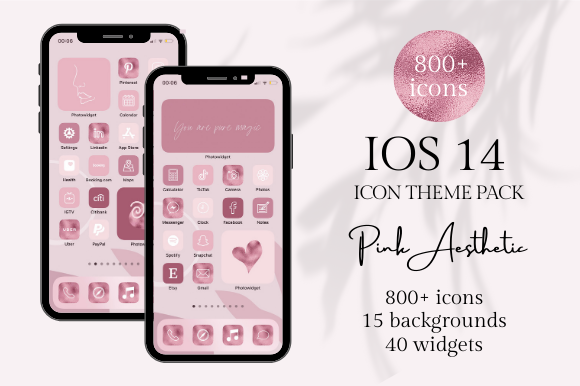 Download Pink IOS 14 App Icons - App icons Collection