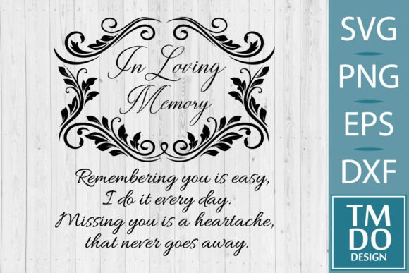 Download In Loving Memory of Mom, Memorial SVG - In loving memory Collection