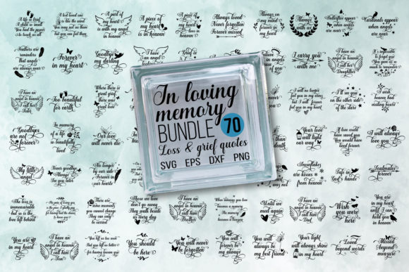 Download In Loving Memory Bundle - Loss &amp; Grief - In loving memory Collection