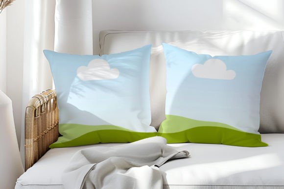 Download Canva DRAG &amp; DROP Pillow Mockups - Drag Collection