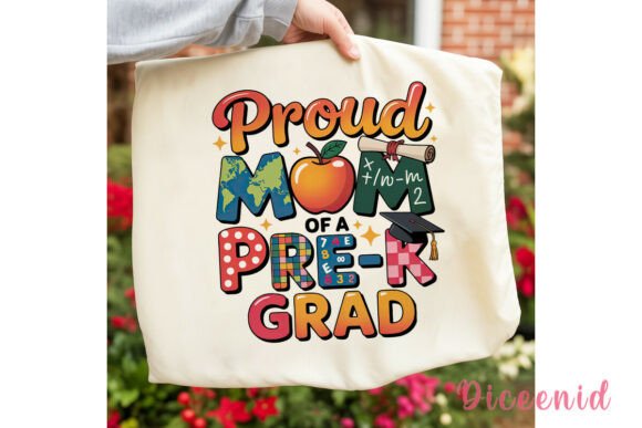 Download Proud Mom Pre-K Grad Sublimation Design - Grad sublimation Collection